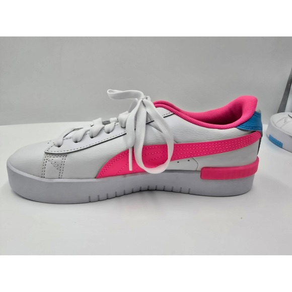 Puma Jada SC Tennis Shoe Womens 8.5 WhitePinkBlack Soft Foam - Picture 8 of 12